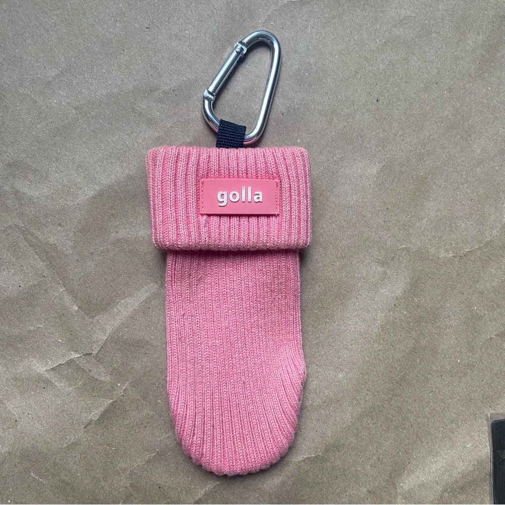Two Mobile Phone Knitted Cases and a Mobile Phone Ring Stent